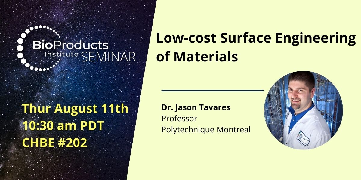 Low cost surface engineering of materials and photo of Dr. Tavares